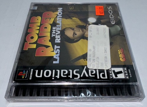 Tomb Raider The Last Revelation Sony PlayStation 1 PS1 Factory Sealed w/ Cover - Picture 3 of 8