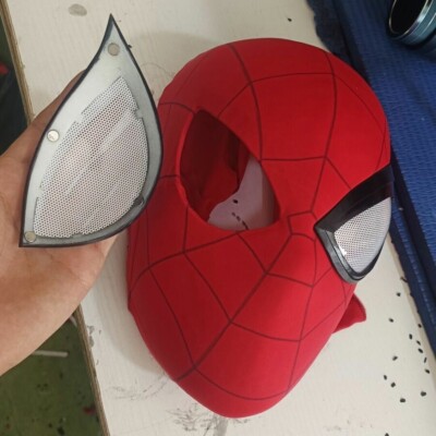 【スパイダーマン】新品 スパイダーマン3D/ PS4 PS5 マスク コスプレ PS4 Spider-Man 3D Mask Spiderman Helmet Cosplay Halloween