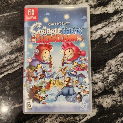 Scribblenauts Showdown (Nintendo Switch, 2018) Creative Party Game Preowned