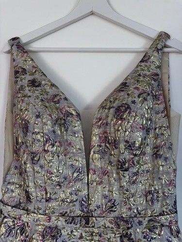 Abendkleid, BallKleid, Brokat Gr. L - Bild 2 von 6