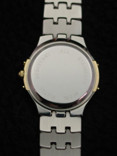 Wristwatch, Lady's, Gerrard Phillipe France Stainless & Gold, Swiss 7 Jewel - Picture 3 of 5
