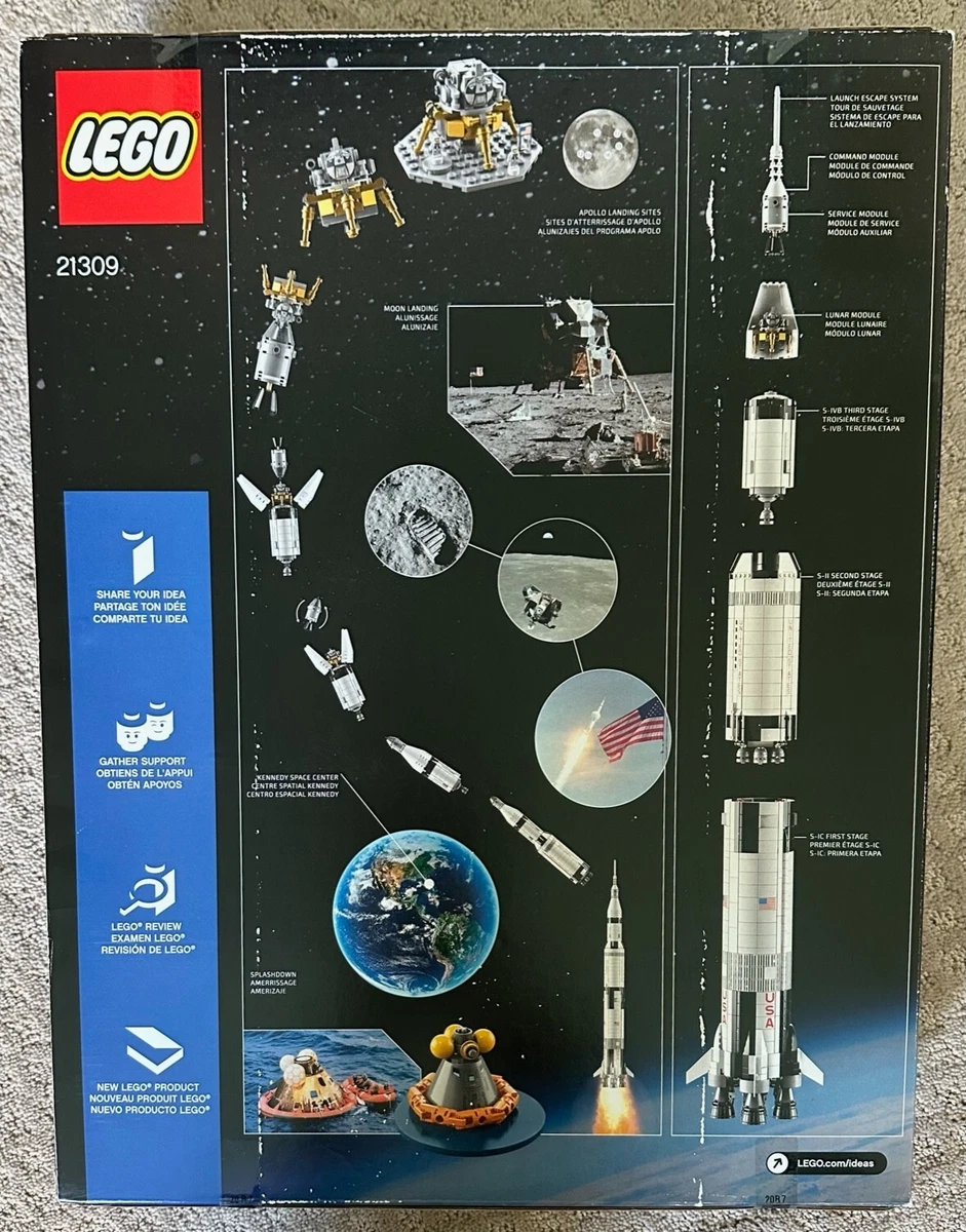 Lego nasa apollo saturn 5 2025