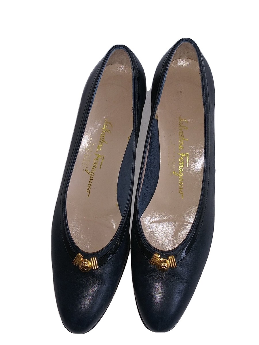 Salvatore Ferragamo Womans Shoes Size 9 1/2 3A 22859 231 | eBay