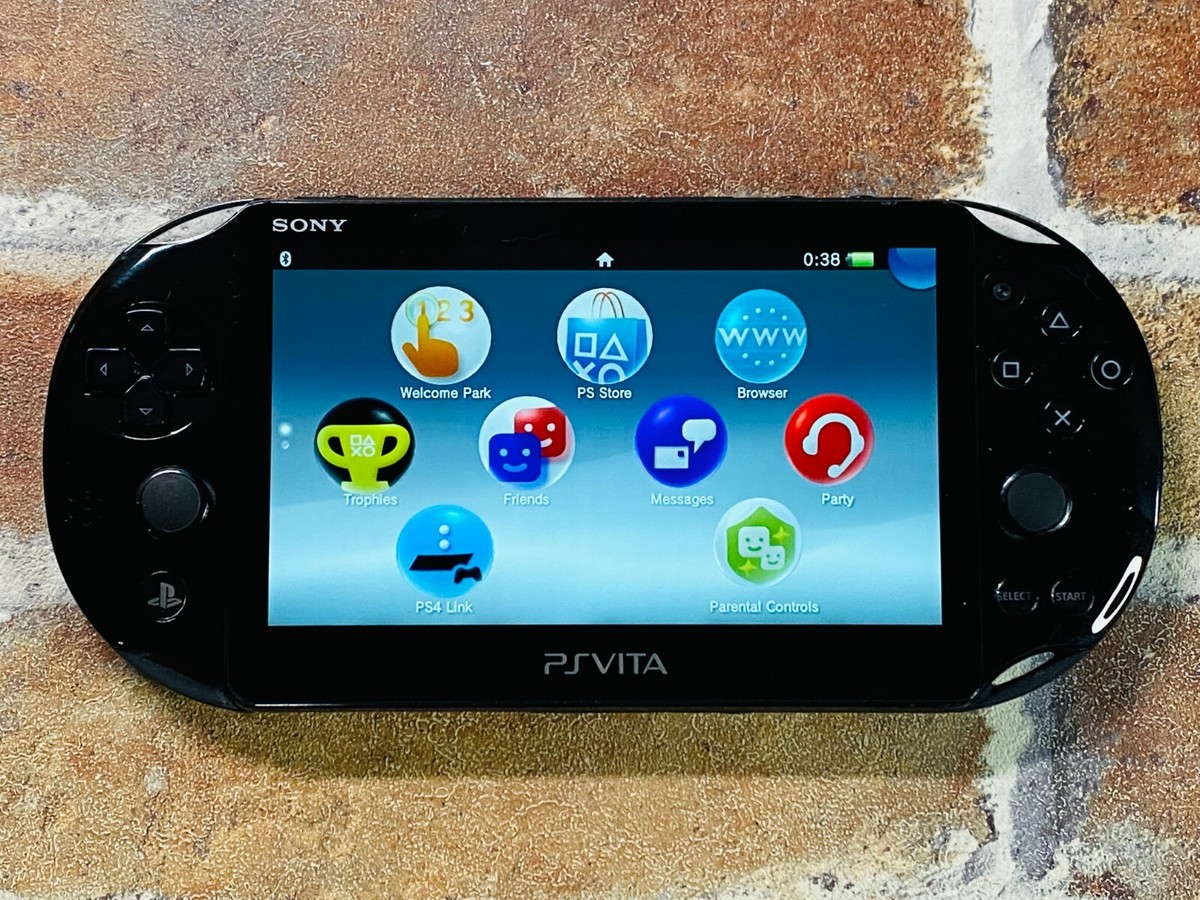 PS Vita PCH-2000 Black SONY PlayStation Japan Tested 8GB