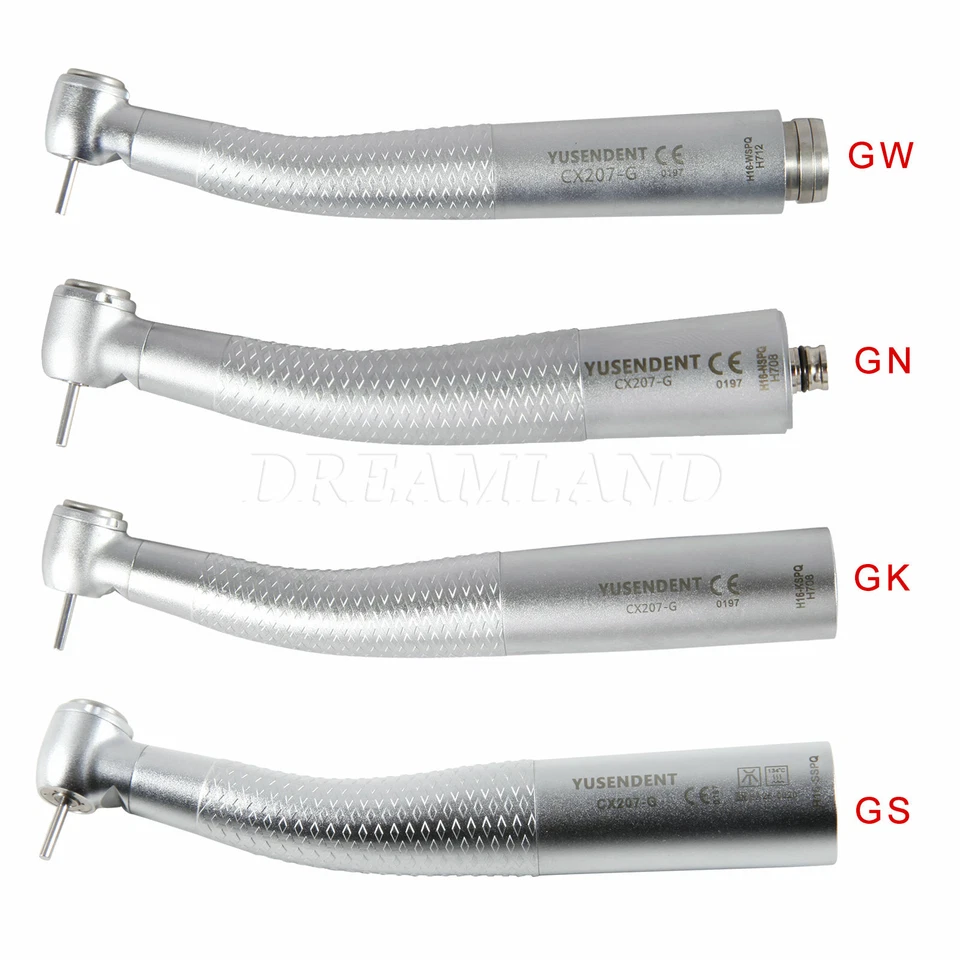 COXO Dentaire Fiber Optic LED Turbine Handpiece fit KAVO/NSK/Sirona Coupling