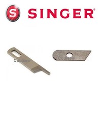 SINGER GENUINE 14U 14SH OVERLOCKER KNIFE/BLADE UPPER LOWER 544,554,654,754,644 +