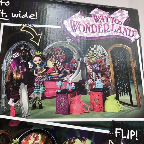 Ever After High Dollhouse Set Way to too Wonderland PLAY SET Unused rare - Picture 4 of 19