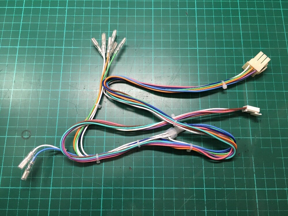 Réparer votre panel avec le Harness Player 1 Sega New Net City 3 boutons d'arcade