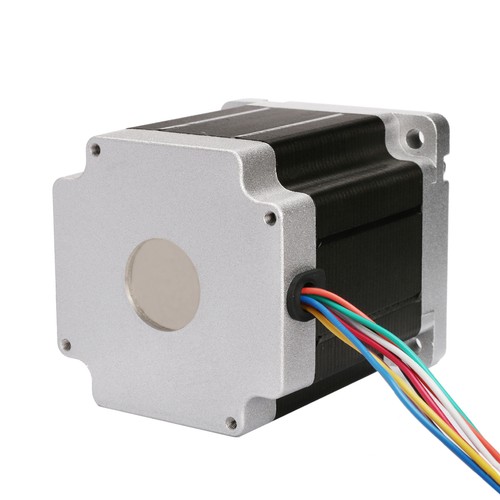 Motor paso a paso Nema34 880 oz-in eje único 98 mm 2A 8 cables 34HS9805-37B2 LARGO - Imagen 3 de 5