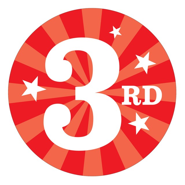 144 Sports Day Stickers 1st 2nd 3rd 4th Place Postion Parents Teachers