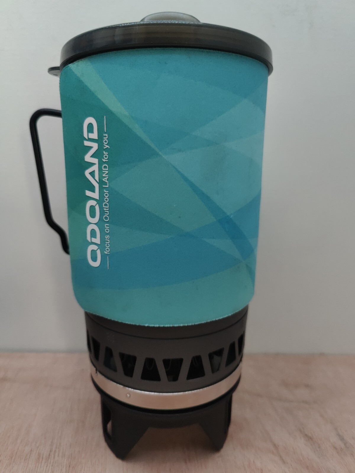 Camping Stove Odoland 1.4 Ltr Lightweight Camp Pot with Jet Burner eBay