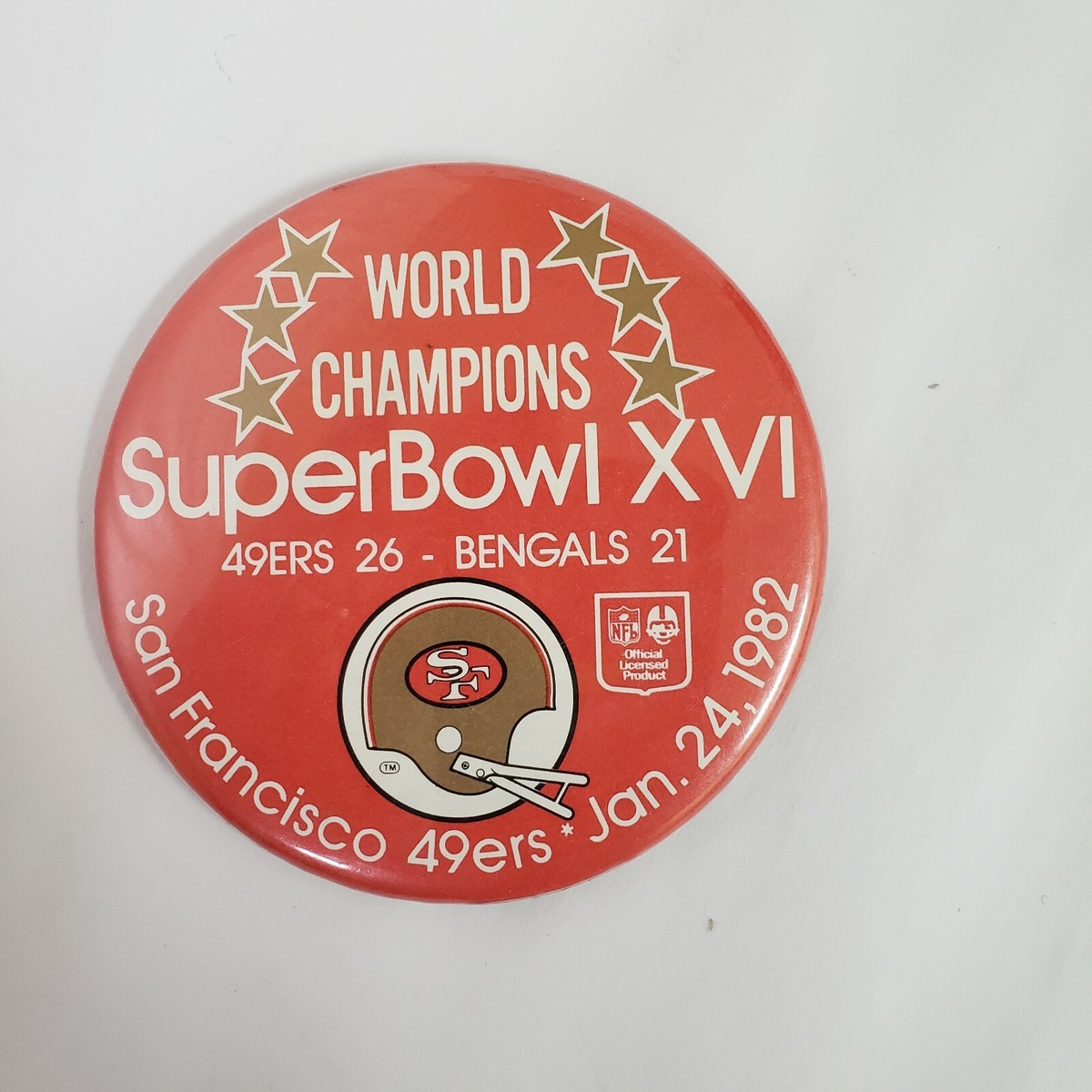 Vintage NFL Super Bowl Champions Buttons SB VI, VIII, XII Vintage NFL Super Bowl Champions Buttons SB VI, VIII, XII