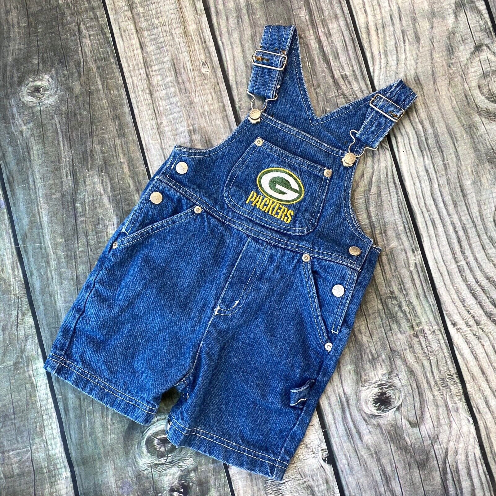 green bay packers overalls