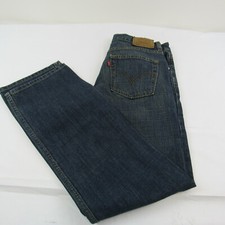 Levi's Women's 514 Blue Jeans Pants Slim Straight Size 16 Regular 28x28