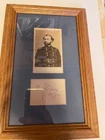 Union General Quincy Gillmore cdv and cut signature