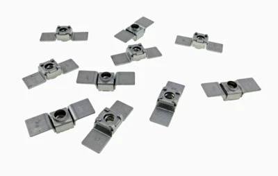 BUCKEYE FASTENER 10 Pack 1/4-20 Floating Cage Nut - Weldable Stamping NR 1420