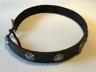 Southwestern Leather and Silver Concho Adjustable Hat Band — photo 5