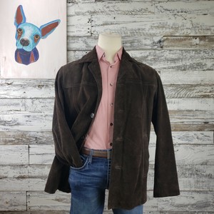 express suede jacket mens