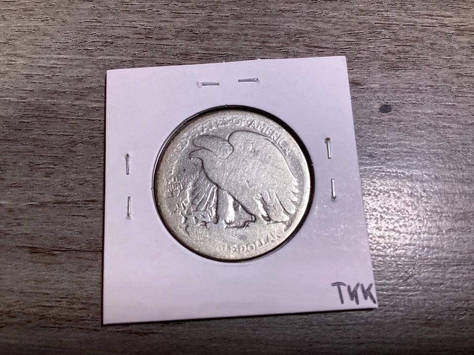 1921 Walking Liberty Half Dollar Key Date 90% Silver Coin 011825 01tkk - Image 2 of 4