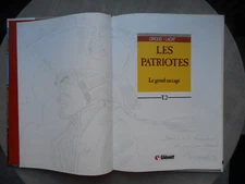 LACAF LES PATRIOTES T2 LE GRAND SACCAGE EO ÉTAT NEUF AVEC DÉDICACE
