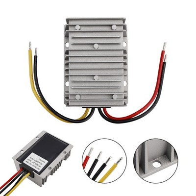 6-32V to 12V 25A DC-DC Voltage Stabilizer Car Power Supply Regulator Waterproof.