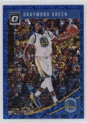 2018-19 Panini Donruss Optic Fast Break Blue Prizm 6/50 Draymond Green #32 11ci