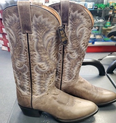 New Men's Dan Post DP2180 Gray Round Toe western boots