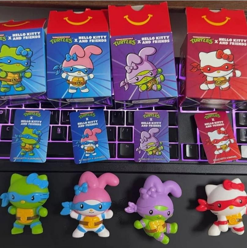 2025 Teenage Mutant Ninja Turtles Hello Kitty Happy Meal