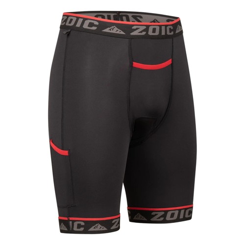 Zoic Ether Camo 12" Men's Cycling Shorts w/ 9" Essential Liner, Black Ops, Small - Picture 4 of 4