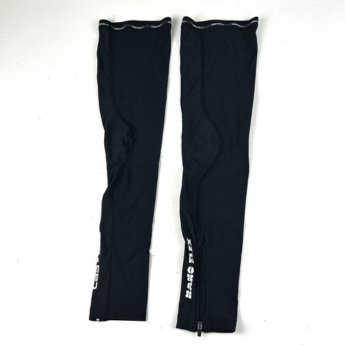 Castelli Nano Flex Leg Warmers Size Sz Small Zipped Ankles.