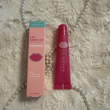 PATCHOLOGY LIP SERVICE GLOSS TO BALM HONEY GOJI BERRY NEW IN BOX 0.27 OZ