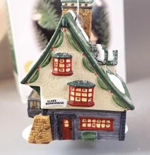 Department 56 Elf Bunkhouse Lighted Ornament North Pole Series 98763