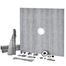 Waterproof Shower Curb Kit for Bathroom Installation