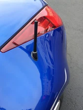 4" Short Black Aluminum Antenna Mast Power Radio AM/FM for Nissan 350Z 2003-2009