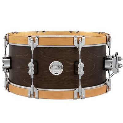 PDP Concept Classic Snare 14''x6,5'' Walnut / Natural Hoops