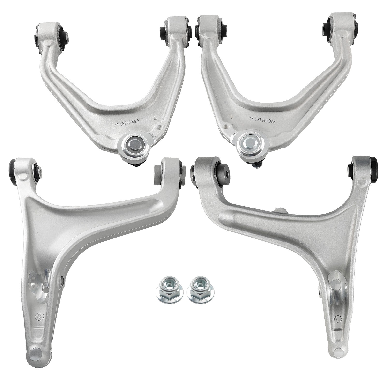 Suspension Front Upper Lower Control Arms For 14-22 Maserati Quattroporte Ghibli