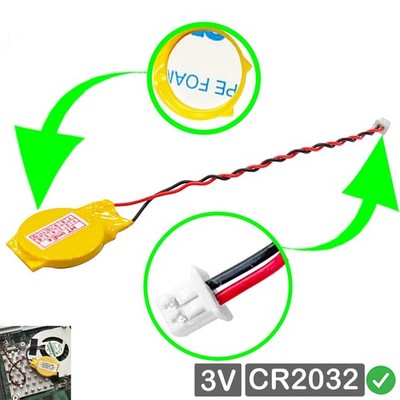 CR2032 Batterie für Lenovo IdeaPad 520-15IKBR 81BF00BAGE, 520-15IKBR 81BF00FMGE
