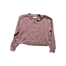 Lucky Brand Women's Sweatshirt M Cropped Pink