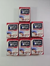 Lot Of 7 Breathe Right Extra Strength (26 Strips Each) -EXP: 12/2027
