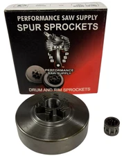 SOLO SPUR SPROCKET FIT 600 605 606 [WITH A 60MM CLUTCH] 3/8" PITCH 6 TOOTH DRIVE