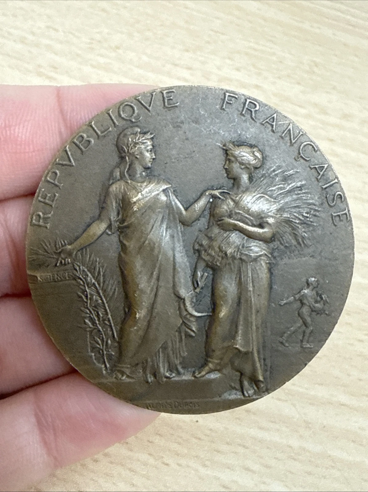 Médaille Ministère De L’agriculture En Bronze