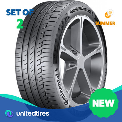 Set of (2) New P 315/45R21 Continental PremiumContact 6 116Y