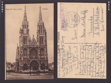 GERMANY 1915, Fieldpost card, Ostend Belgium, WWI
