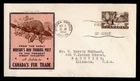 DR WHO 1950 CANADA FDC FUR TRADE JCR CACHET M70513