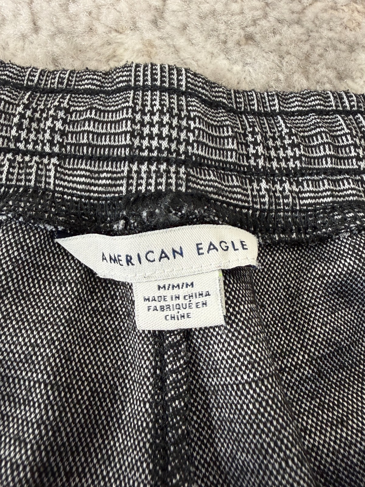 American Eagle Size M Stretch Drawstring Flat Fro… - image 7