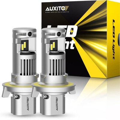 AUXITO H13 9008 LED Headlight Bulbs Kit High Low Beam Super Bright Canbus 6000K