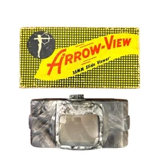 Vtg Arrow-View 35mm Slide Viewer.  Self Illuminating, Adjustable Magnification