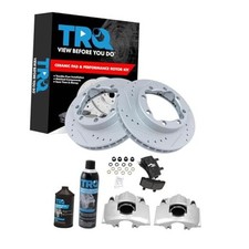 Front Performance Brake Pad, Caliper,  Rotor Kit, with Chemical Kit Ceramic