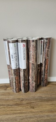 8 Rollen, AS Creation Vliestapete Best of Wood & Stone  30747-1 alte Klinkerwand