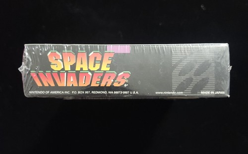Space Invaders (Super Nintendo SNES) Sealed New Original/authentic H Seam - Picture 6 of 6
